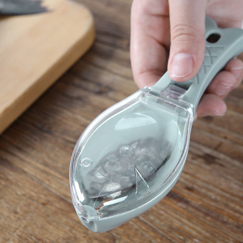 Fish Skin Brush Scraping Fish Scale Brush Grater Quick Disassembly Fish Knife Cleaning Peeling Skin Scraper Scraper Fish Scaler Kitchen Tools - Lookulooku
