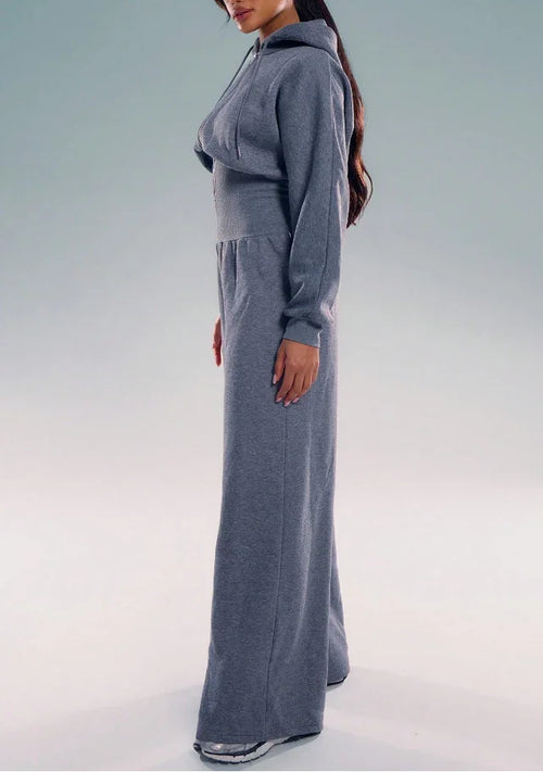 Casual women Hooded Zipper Jumpsuit - Lookulooku